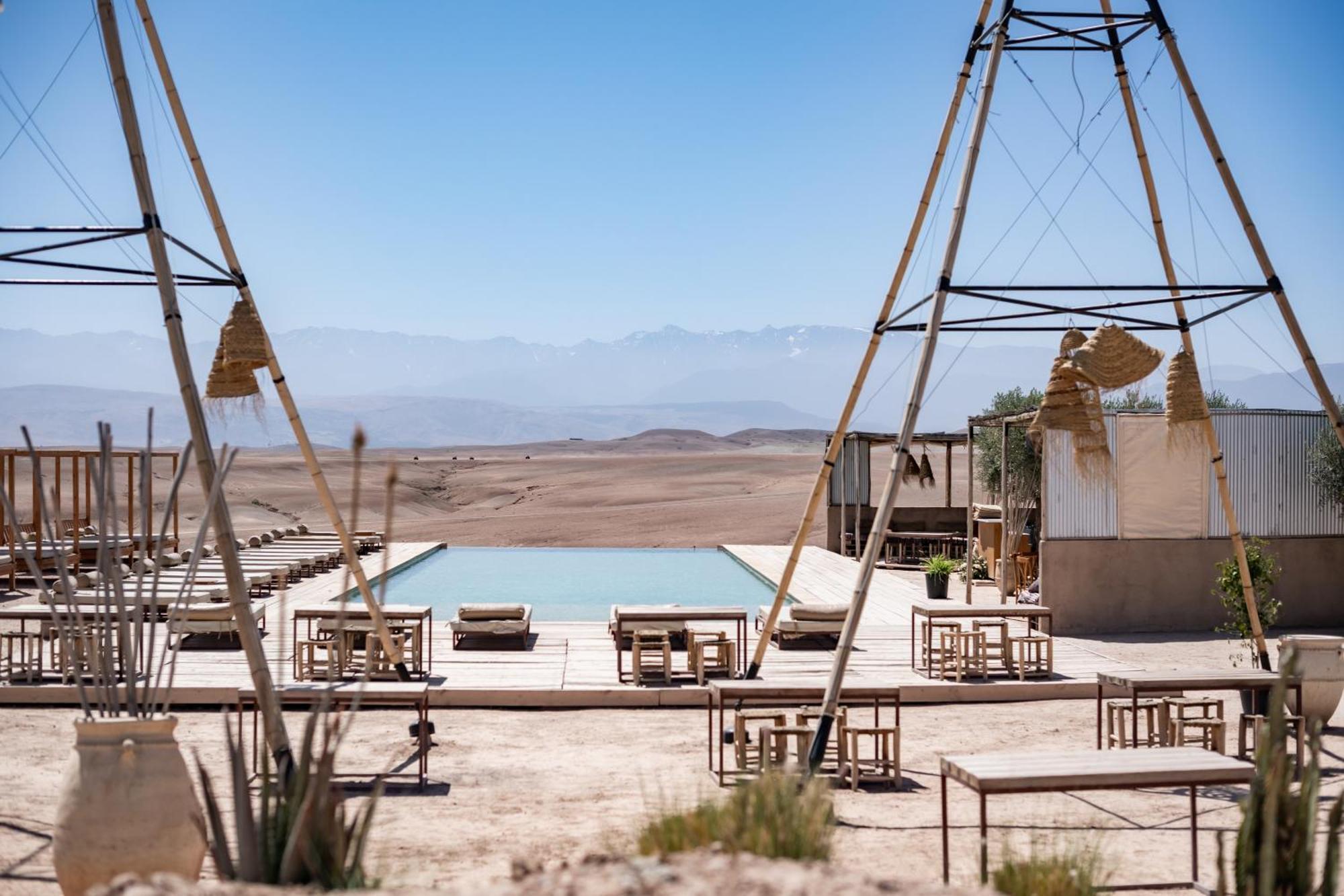 Hotel Les Terrasses D'Agafay El Karia Exteriér fotografie